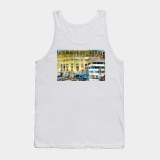 Yankee Stadium, Bronx, New York Art Watercolor Print Tank Top